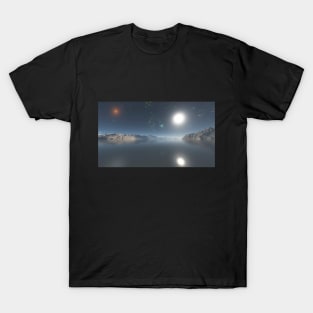 Alien Planet Ocean T-Shirt